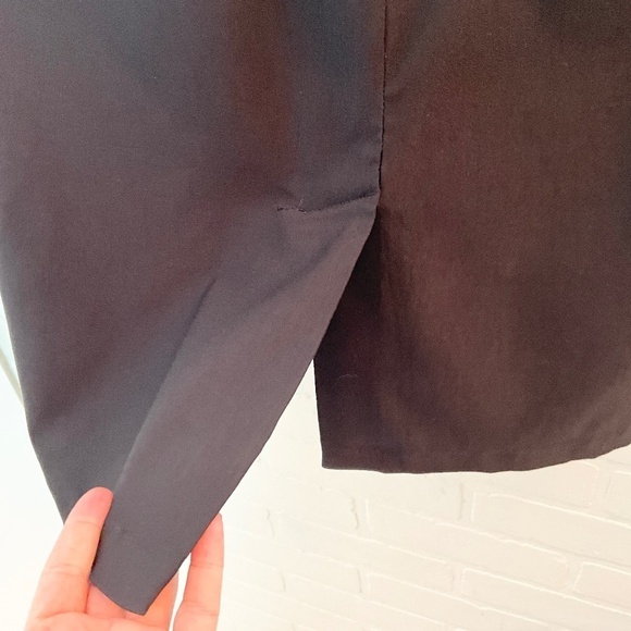 NWT Ronen Chen Pencil Skirt Back Zipper Stretch Black Capsule Wardrobe Sz 2 - Picture 5 of 13